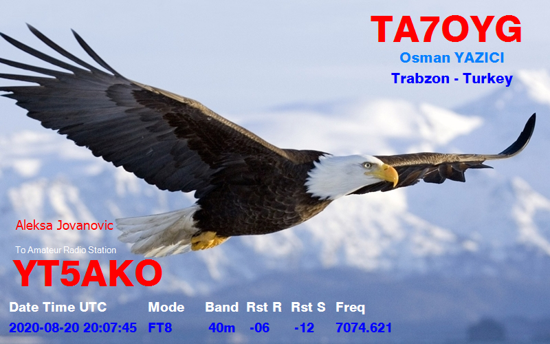 QSL from TA7OYG